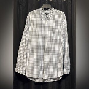 George Men's Blue Checkered Shirt